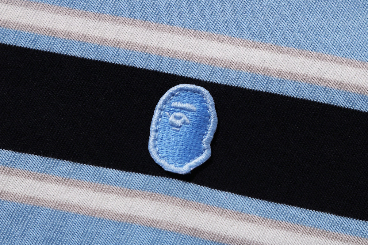 BAPE ONE POINT STRIP RELAXED FIT TEE