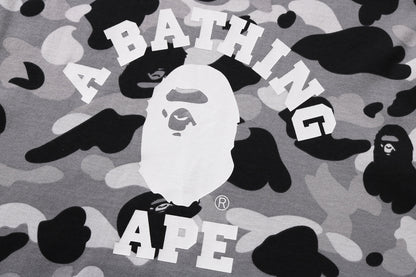 BAPE 1ST CAMO 大學風寬鬆短袖T恤