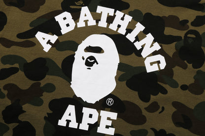 BAPE 1ST CAMO 大學風寬鬆短袖T恤