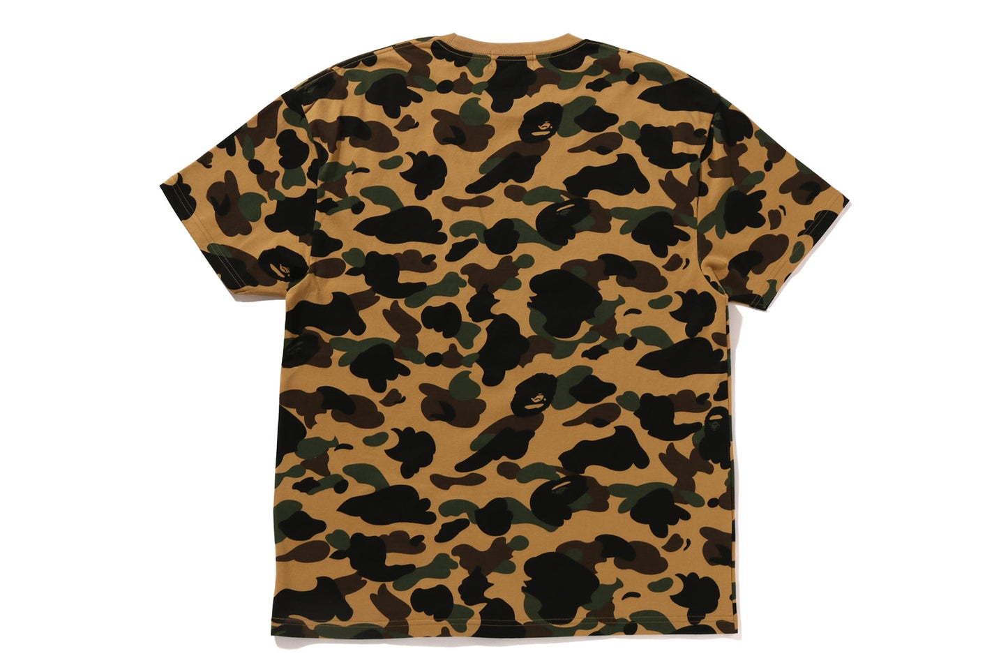 BAPE 1ST CAMO 大學風寬鬆短袖T恤