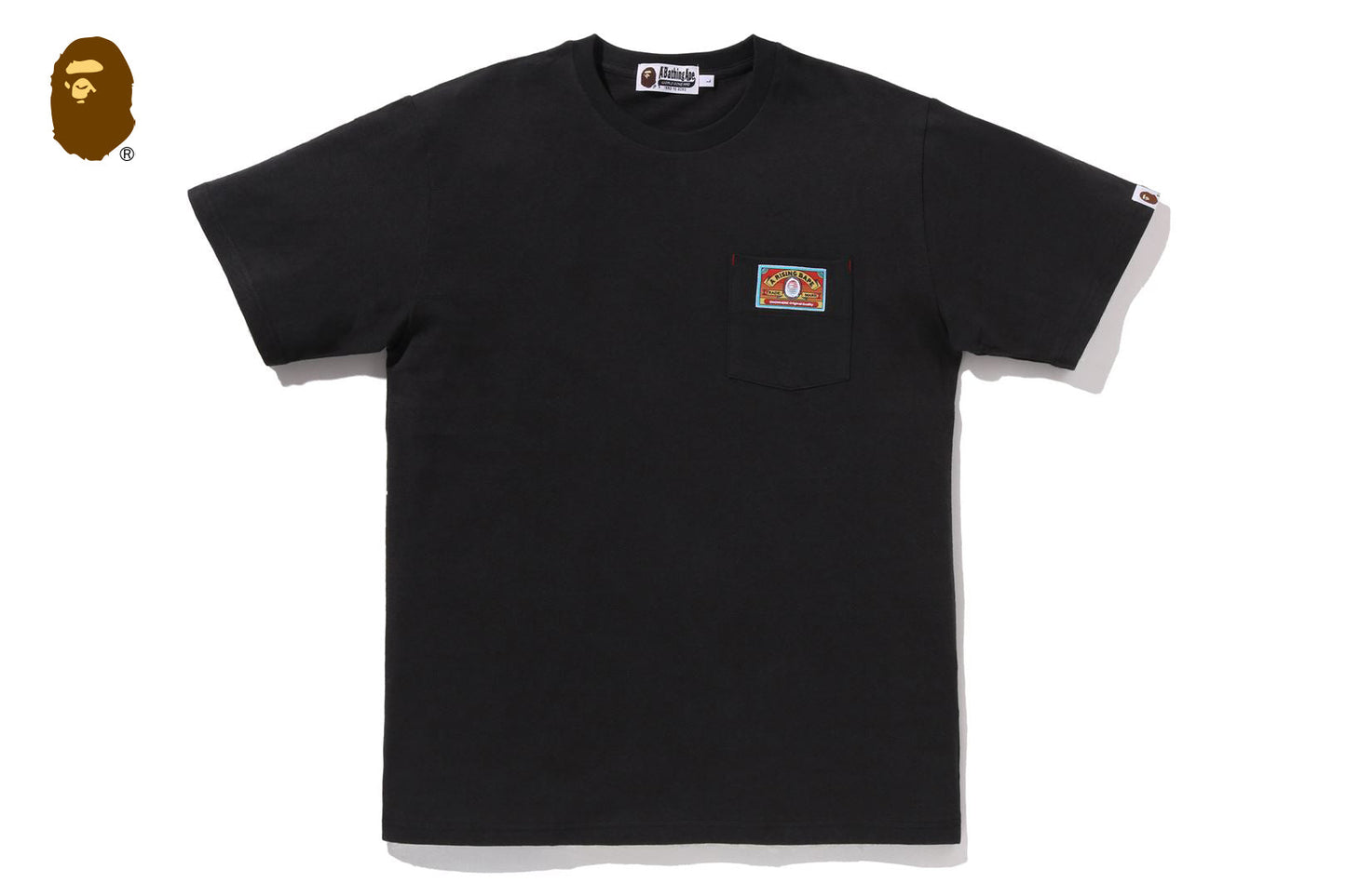BAPE A RISING POCKET TEE