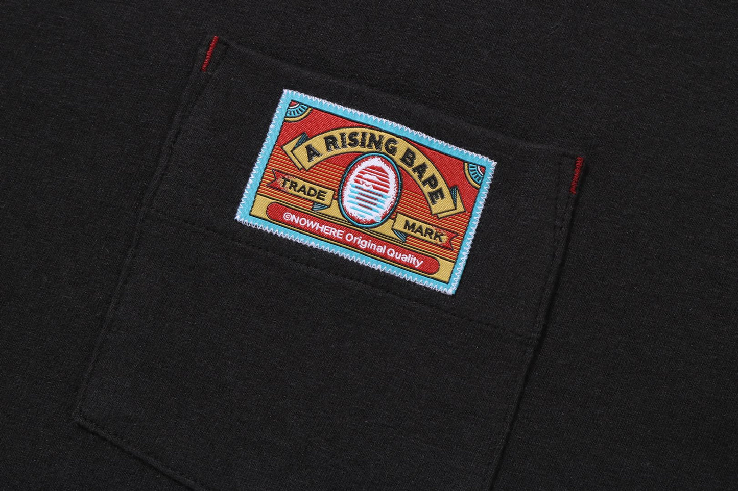 BAPE A RISING POCKET TEE