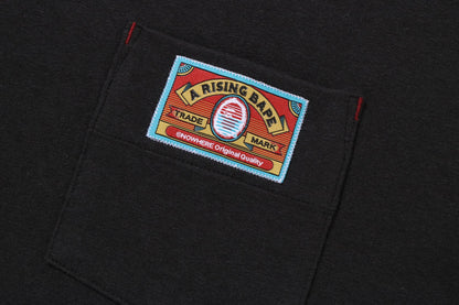 BAPE A RISING POCKET TEE