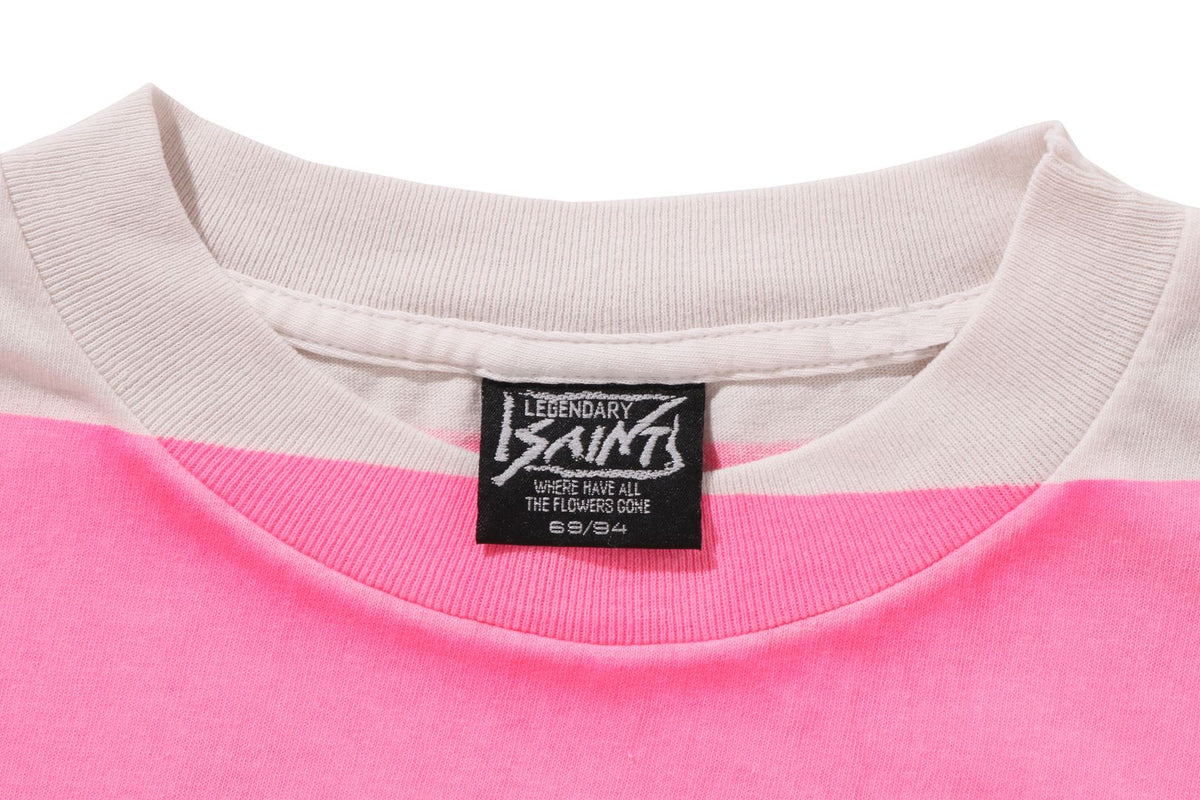 BAPE X SAINT MXX MAD FACE HANDPRINTING TEE