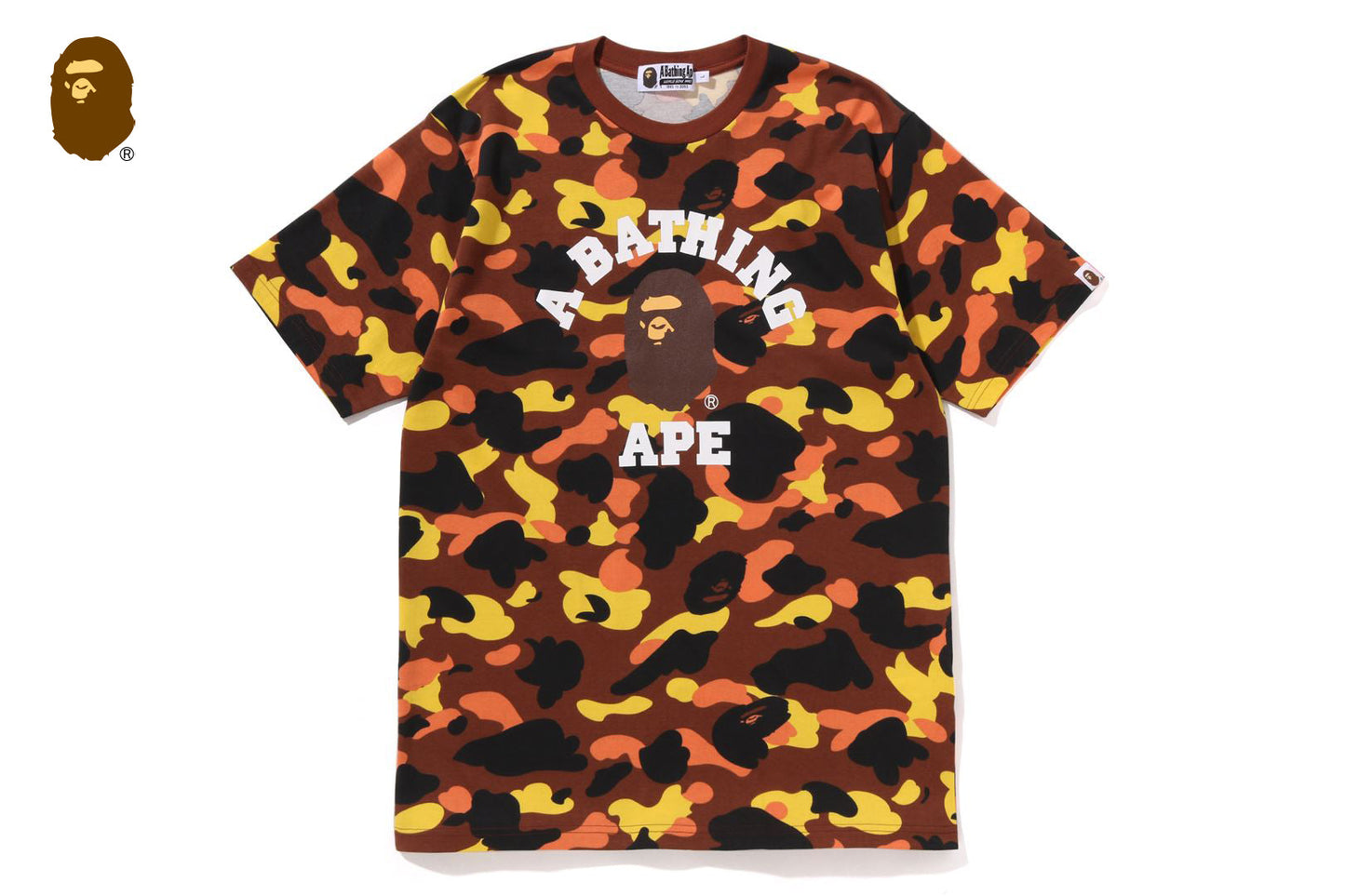 BAPE 1ST CAMO 大學T恤