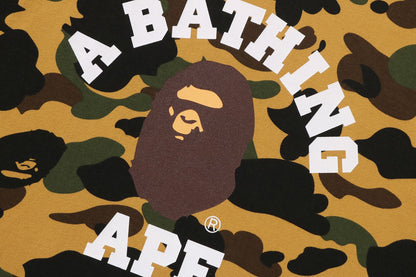 BAPE 1ST CAMO 大學T恤