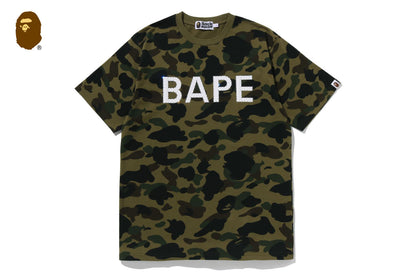 BAPE 1ST CAMO水晶亮片T恤