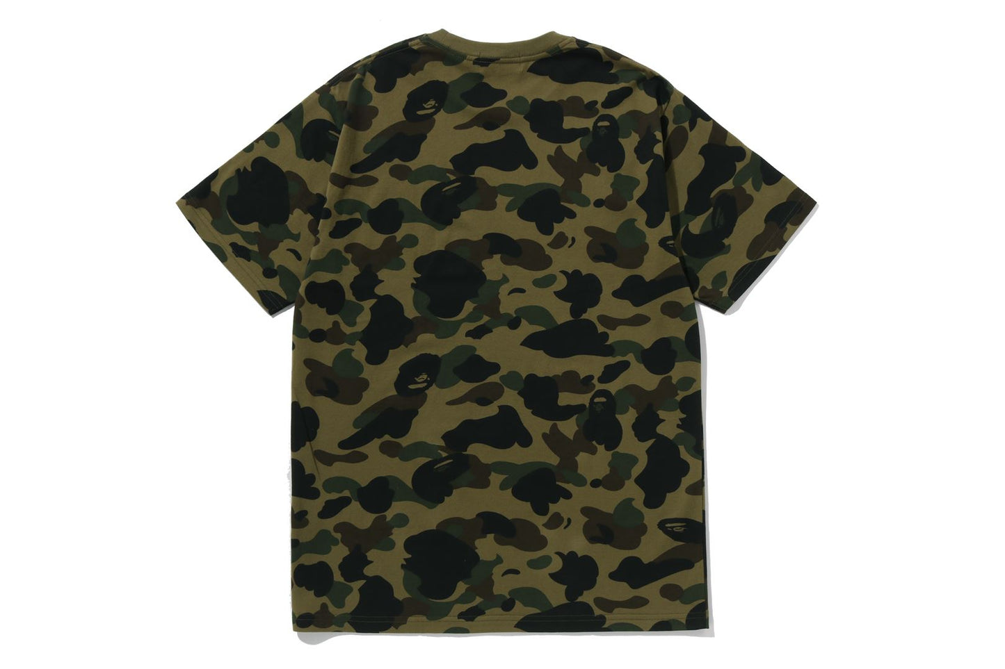 BAPE 1ST CAMO水晶亮片T恤