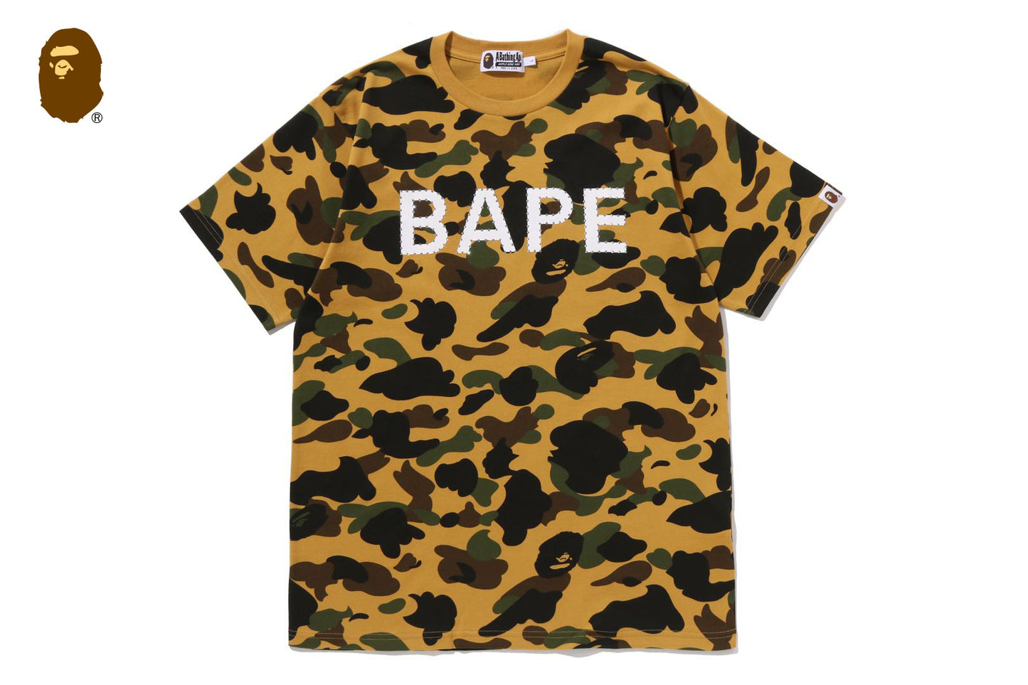 BAPE 1ST CAMO BAPE RHINESTONE TEE