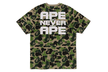 BAPE ABC CAMO ASNKA TEE