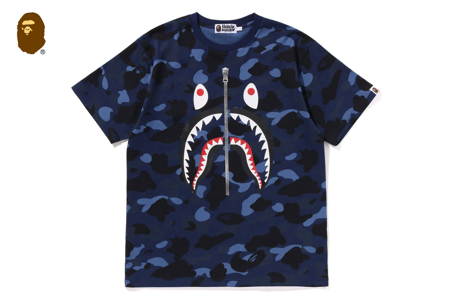 BAPE COLOR CAMO SHARK TEE