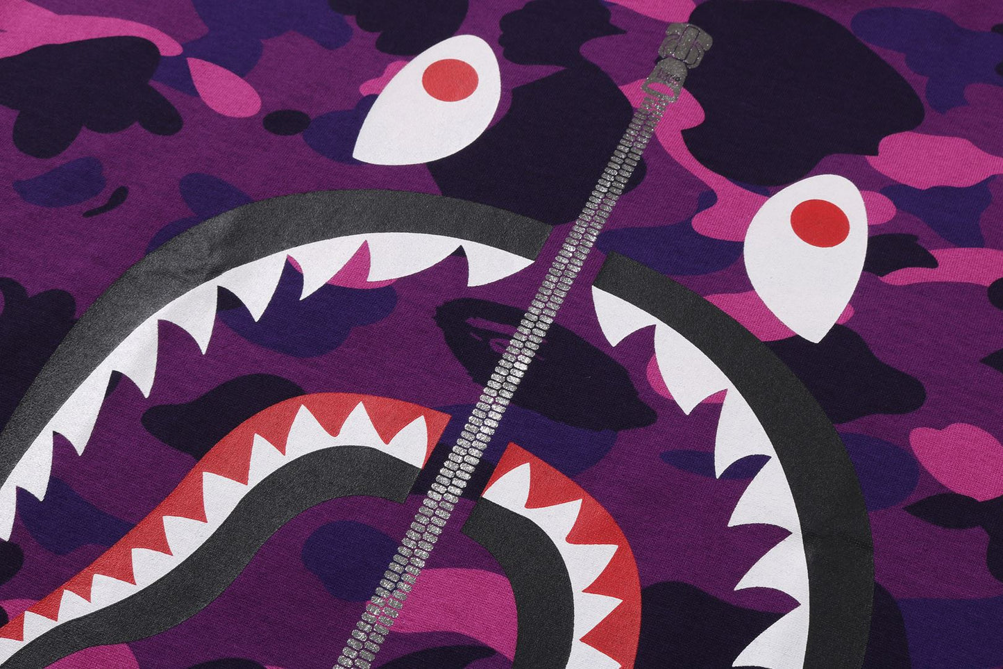 BAPE COLOR CAMO SHARK TEE