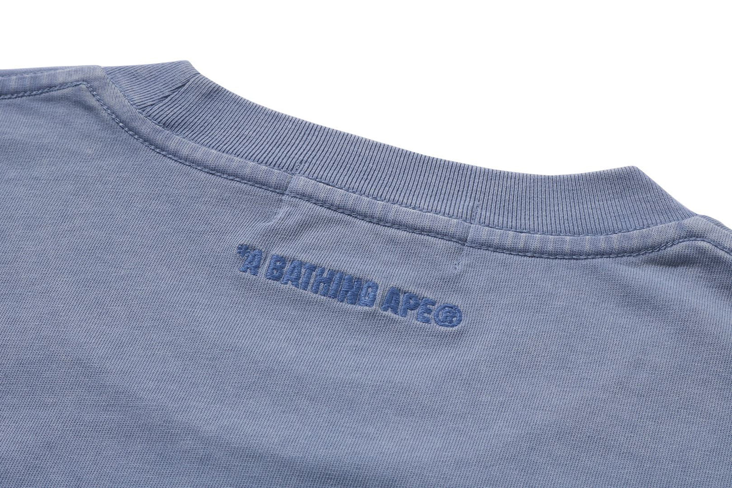 BAPE GARMENT DYE ONE POINT RELAXED FIT POCKET TEE