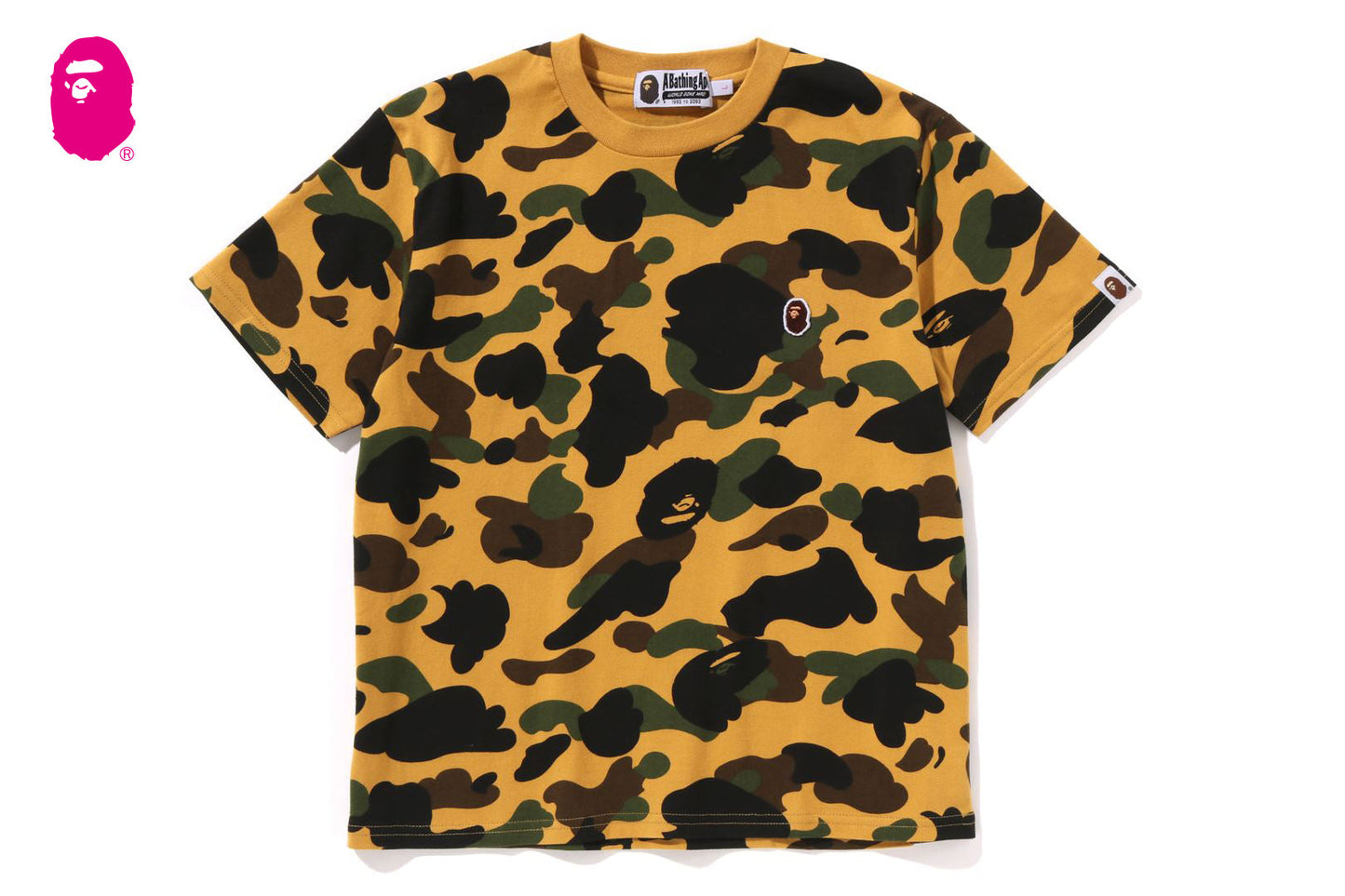BAPE 1ST CAMO ONE POINT MINI TEE