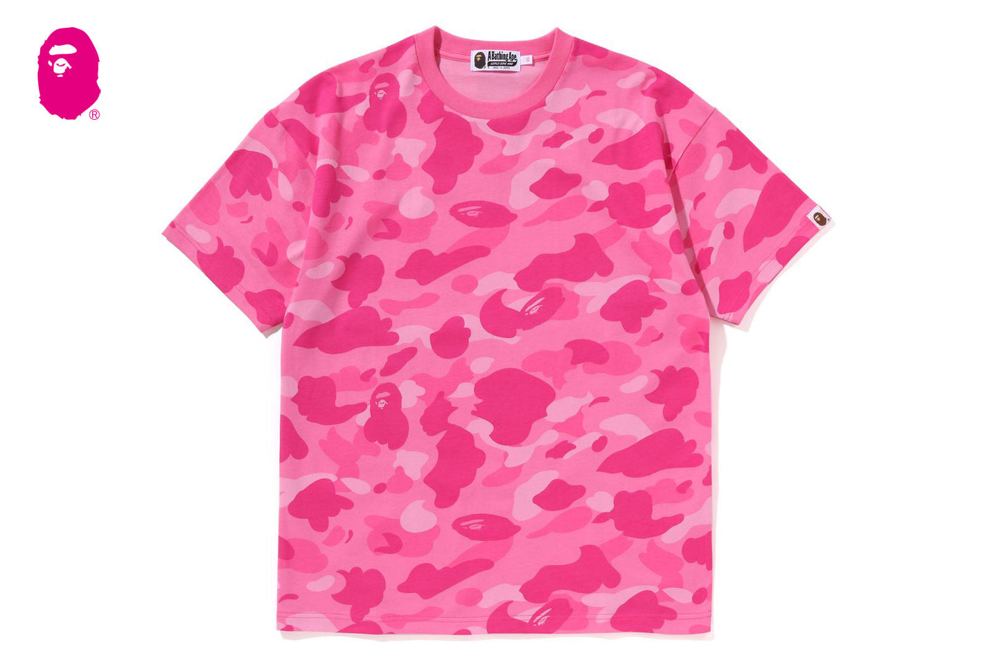 BAPE COLOR CAMO BIG COLLEGE TEE