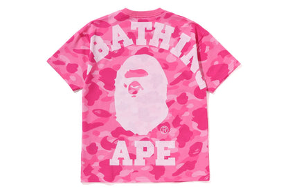 BAPE COLOR CAMO BIG COLLEGE TEE