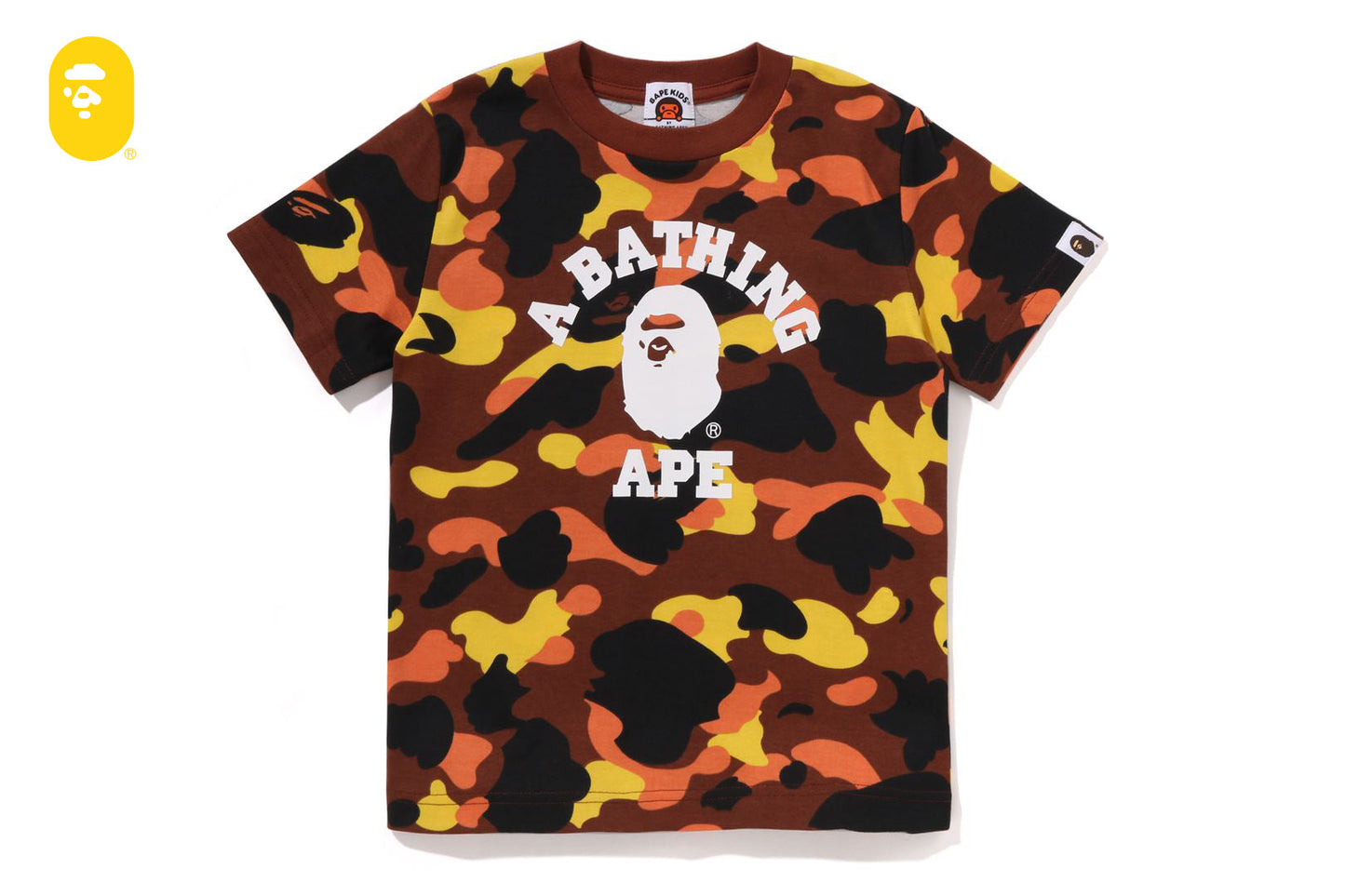 BAPE 1ST CAMO 大學T恤