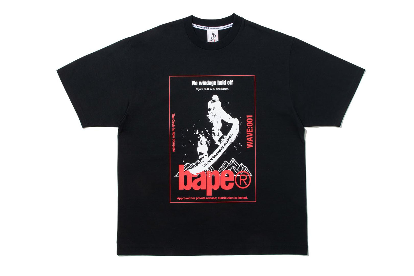 BAPE 【 BAPE BY KAZUKI KURAISHI 】SKATE RELAXED FIT TEE