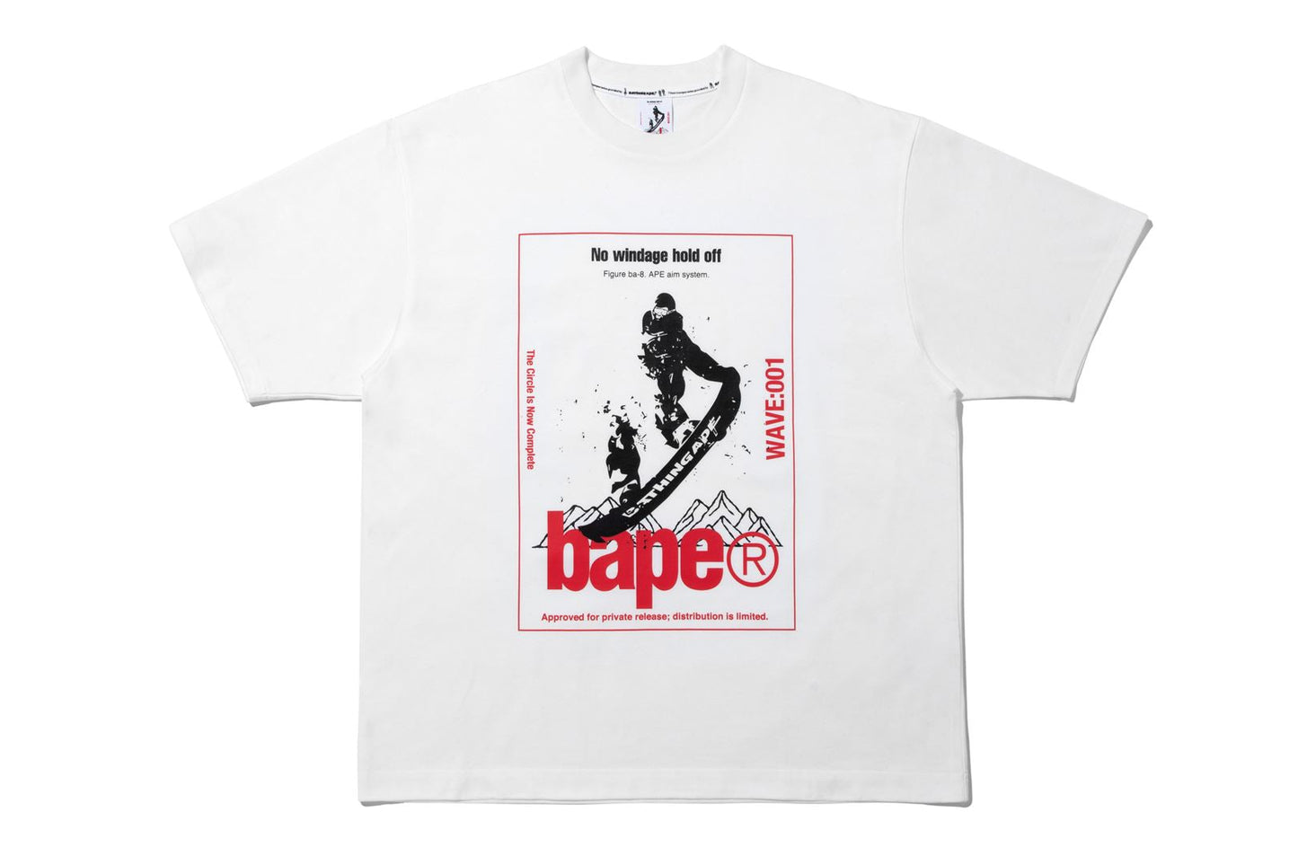 BAPE 【 BAPE BY KAZUKI KURAISHI 】SKATE RELAXED FIT TEE