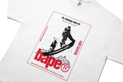 BAPE 【 BAPE BY KAZUKI KURAISHI 】SKATE RELAXED FIT TEE