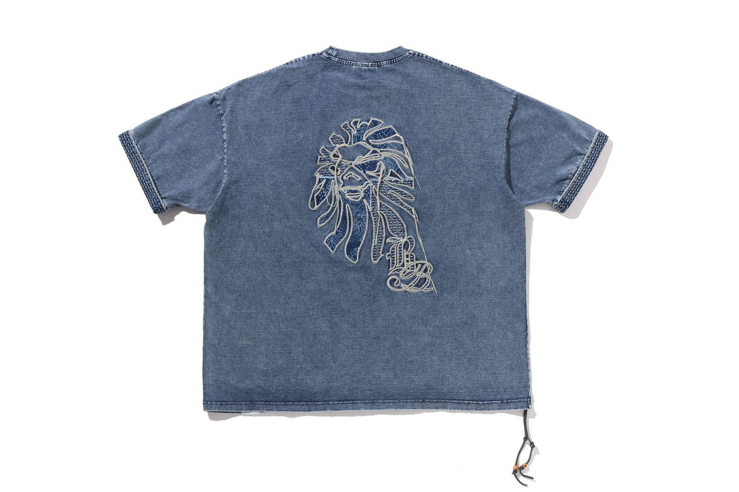 BAPE 黑色拼布T恤