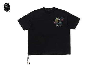 BAPE 黑色盆栽刺繡T恤