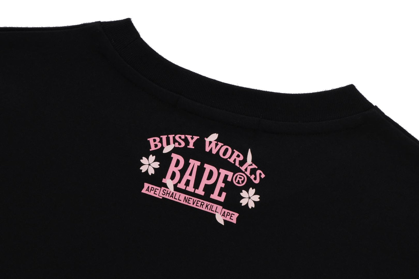 BAPE 櫻花照片猿頭迷你T恤