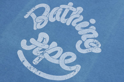 BAPE LOGO INDIGO TEE