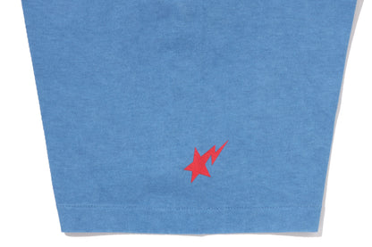 BAPE LOGO INDIGO TEE