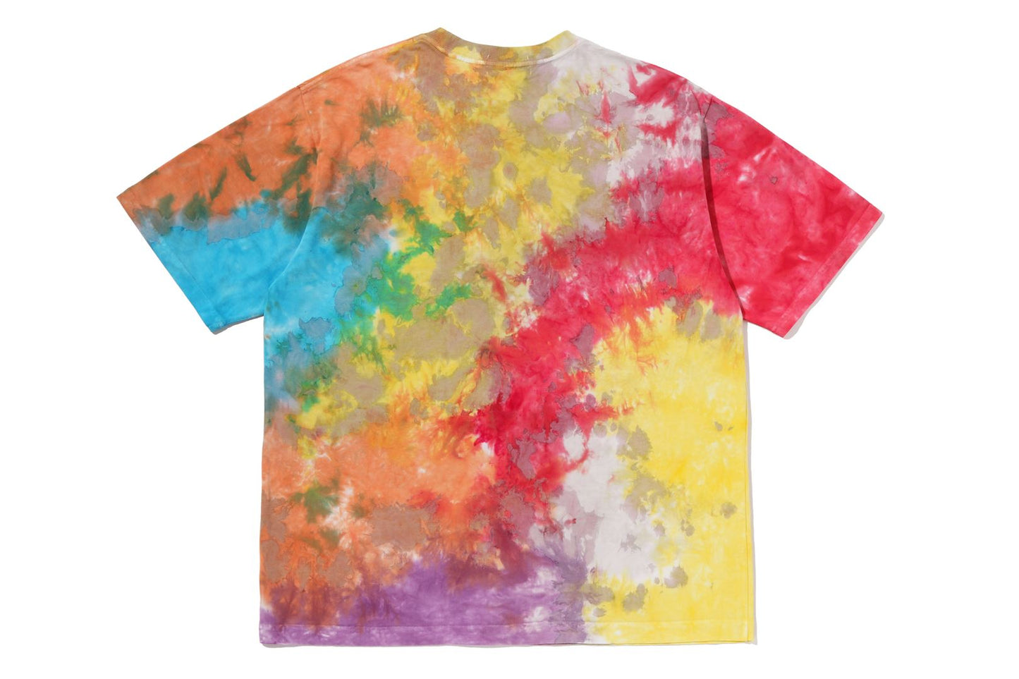 BAPE TIE DYE COLLEGE RELAXED FIT TEE