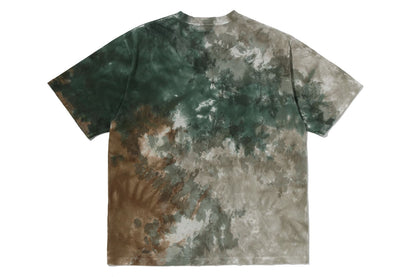 BAPE TIE DYE COLLEGE RELAXED FIT TEE