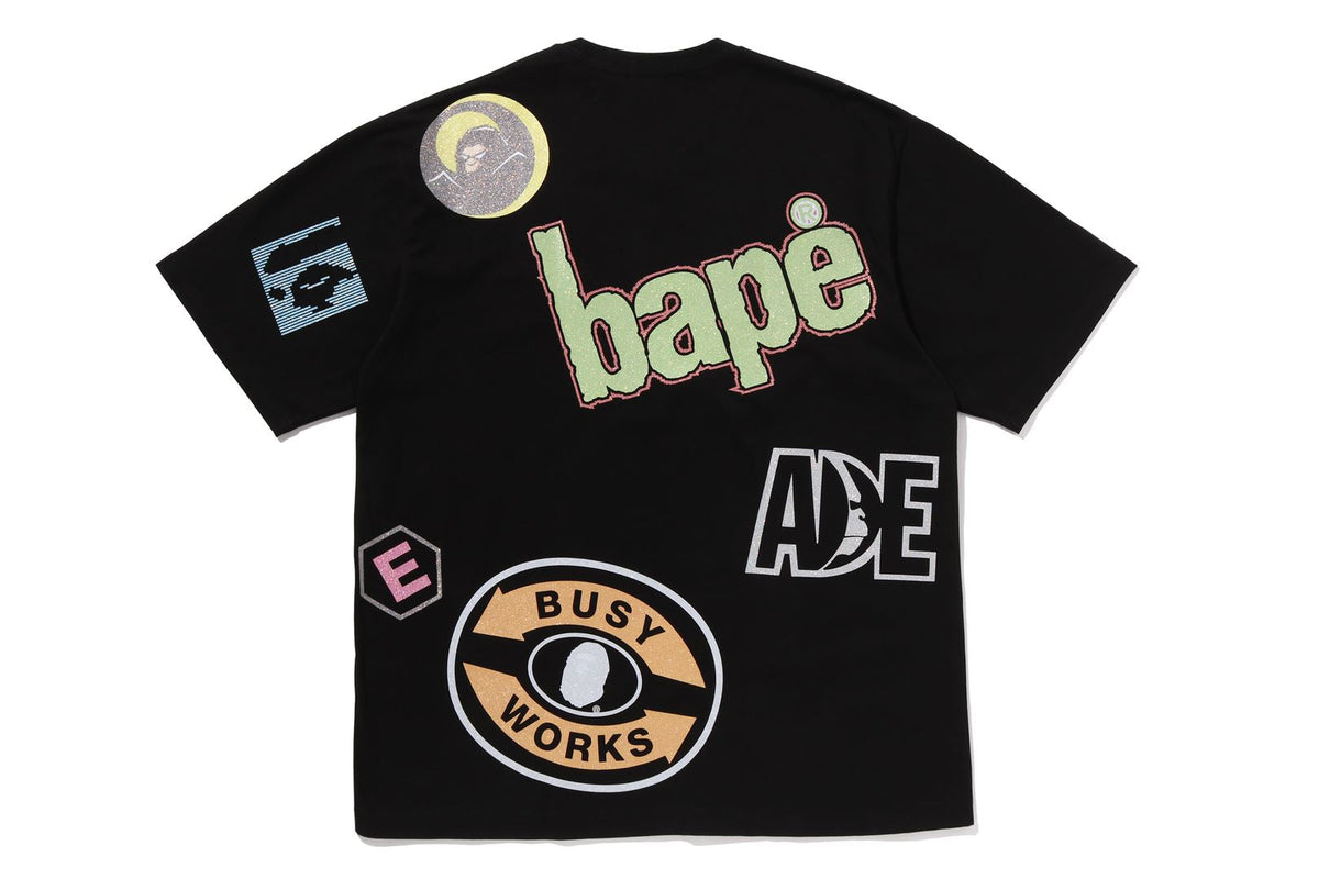 BAPE MULTI ARCHIVE MOTIF 寬鬆版短袖T恤
