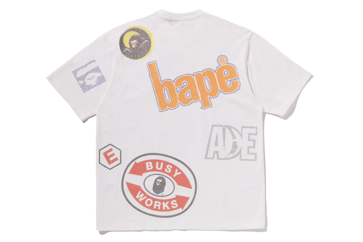 BAPE MULTI ARCHIVE MOTIF 寬鬆版短袖T恤