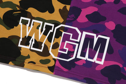 BAPE SPLIT CAMO SHARK TEE