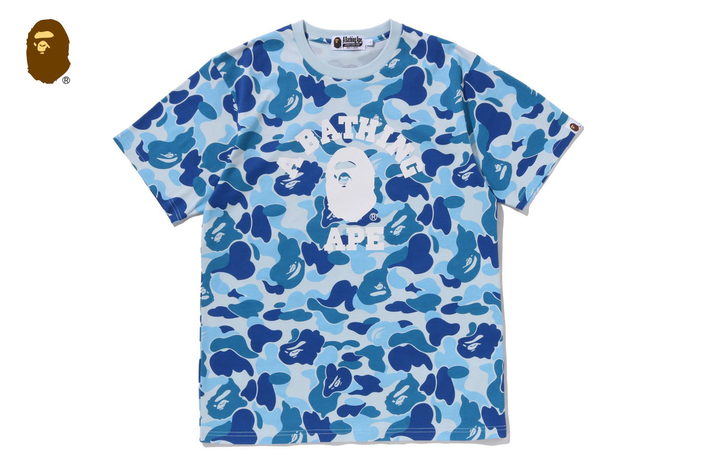 BAPE ABC CAMO 大學T恤