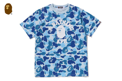 BAPE ABC CAMO COLLEGE TEE