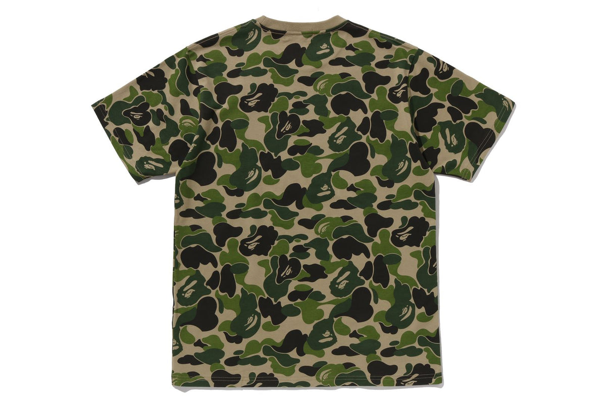 BAPE ABC CAMO COLLEGE TEE
