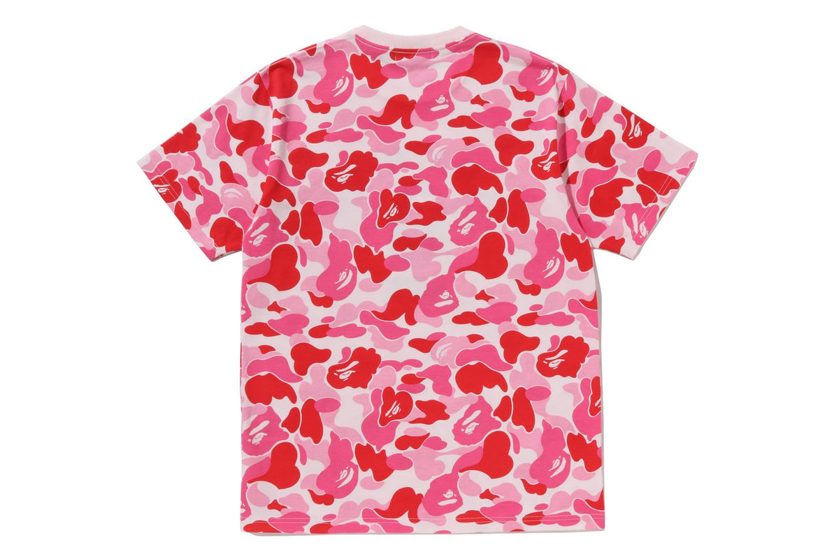 BAPE ABC CAMO COLLEGE TEE