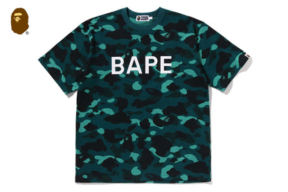 BAPE 彩色迷彩放鬆版T恤
