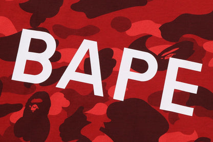 BAPE 彩色迷彩放鬆版T恤