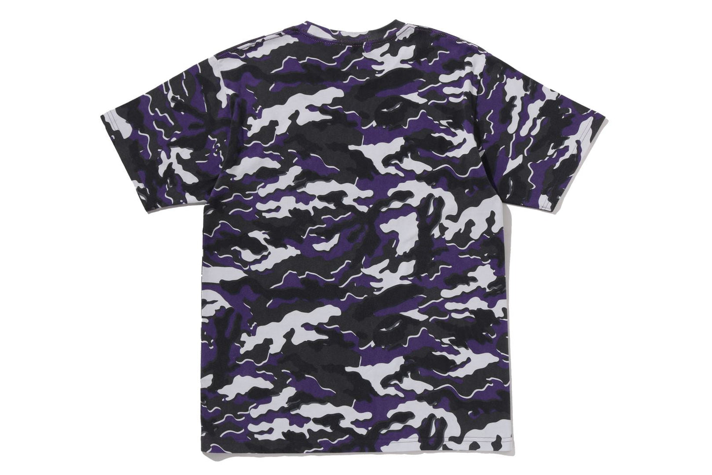 BAPE GLITCH WOODLAND CAMO MAD FACE TEE