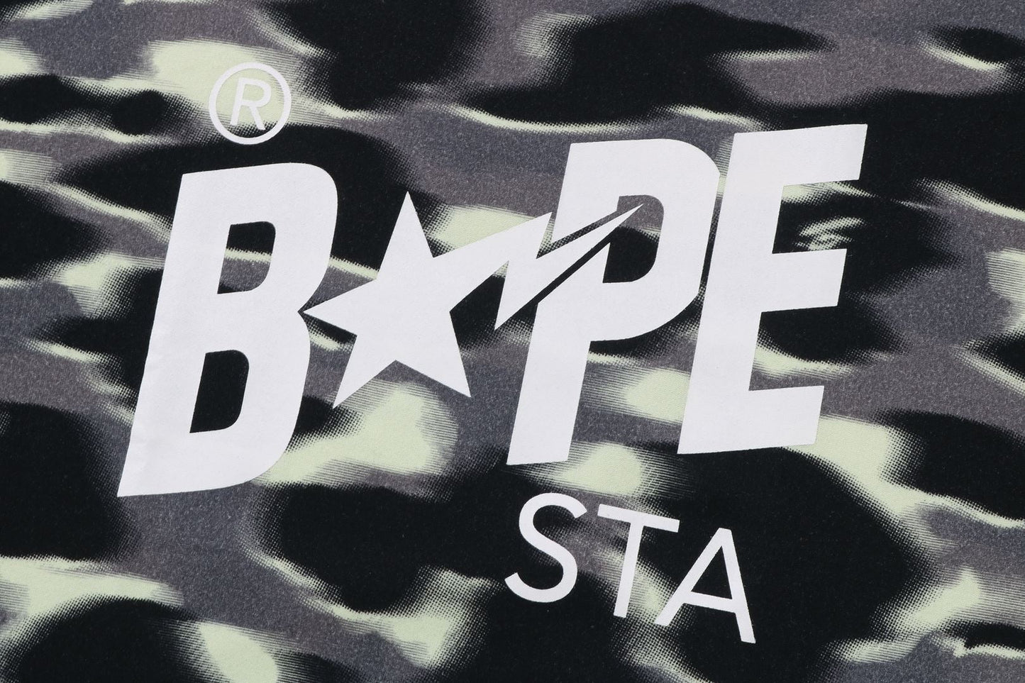 BAPE SCREEN CAMO STA LOGO 寬鬆版T恤