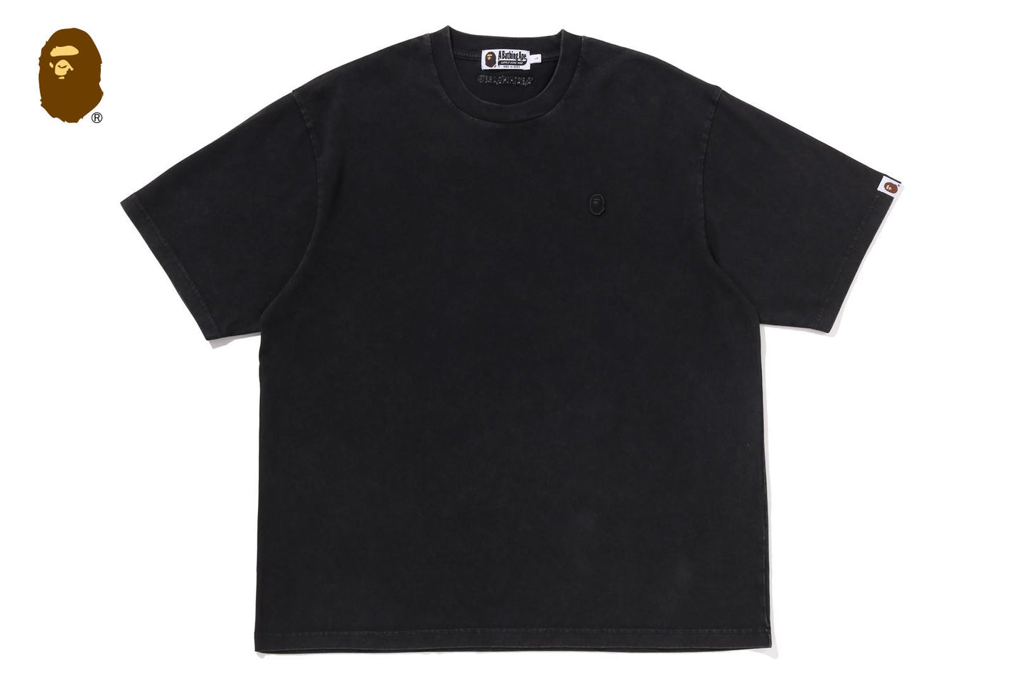 BAPE GARMENT DYE ONE POINT RELAXED FIT TEE
