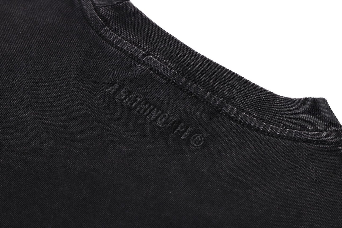 BAPE GARMENT DYE ONE POINT RELAXED FIT TEE