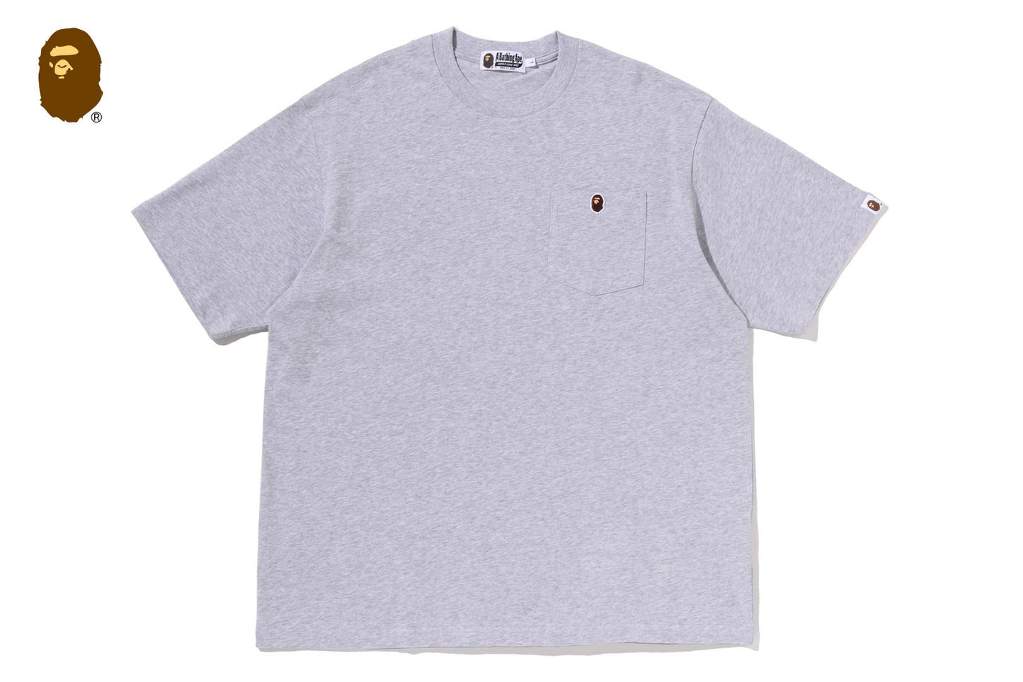 BAPE ONE POINT RELAXED FIT POCKET TEE