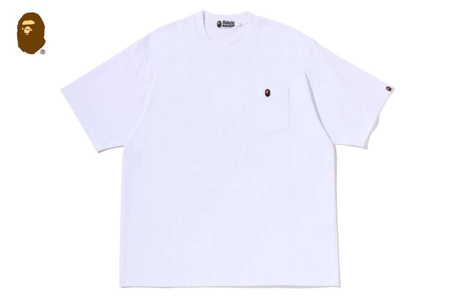 BAPE ONE POINT RELAXED FIT POCKET TEE