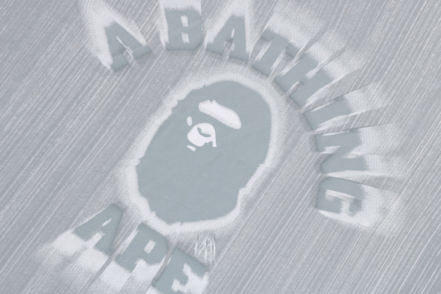 BAPE 大學刷印寬鬆版T恤