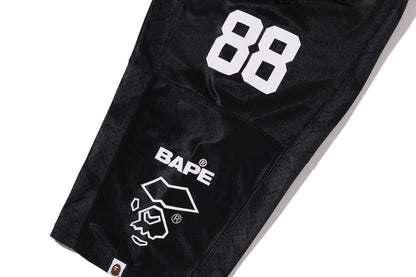 BAPE SOLID CAMO MULTI LOGO 寬鬆版足球球衣T恤