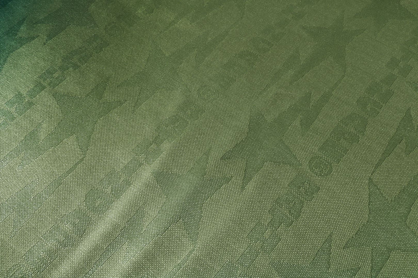 BAPE TIE DYE STA STRIPE PATTERN RELAXED FIT FOOTBALL JERSEY TEE