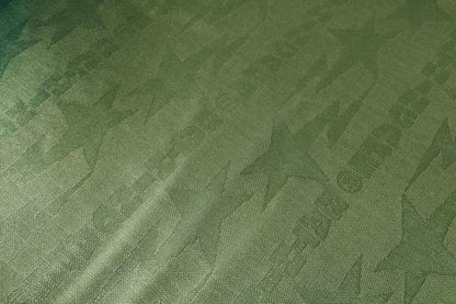 BAPE TIE DYE STA STRIPE PATTERN RELAXED FIT FOOTBALL JERSEY TEE